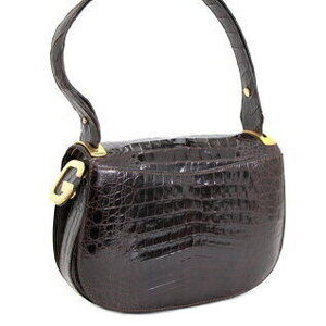 Gucci Handbag Hobo Brown Alligator Shoulder Leather Crocodile